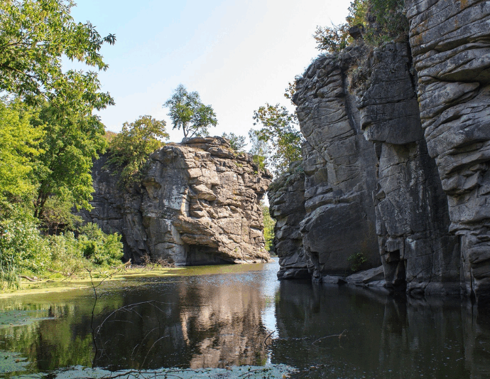 Буцький каньйон — природне диво біля Києва