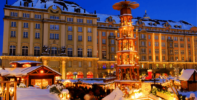 Дрезден: різдвяний ярмарок, архітектура та святкова атмосфера Німеччини